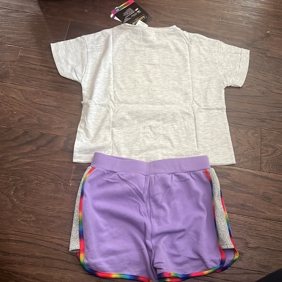 New $20 rainbow high size 10 girls shirt and shorts set - Picture 3 of 3